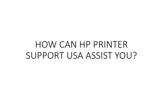 HP Printer Support USA | For Technical Support Call :  1-833-530-2439