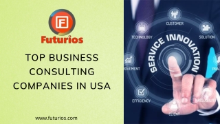 Top Business Consulting Companies in USA