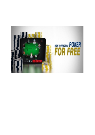 How To Play Free Online Poker Games - Spartan Poker
