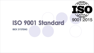 ISO 9001 Standard - Quality Management System