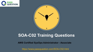 AWS Certified SysOps Administrator - Associate SOA-C02 Practice Test Questions