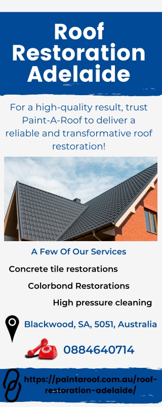 Roof Restoration Adelaide