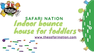 indoor birthday party for kids, indoor bounce house for toddlers - Safari Nation Indoor Playground