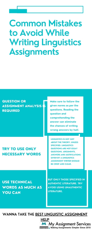Common Mistakes to Avoid While Writing Your Linguistic Assignment