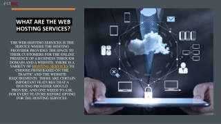 How to choose web hosting