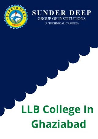 LLB College In Ghaziabad