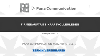 FIRMENAUFTRITT KRAFTVOLLERLEBEN