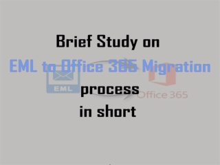 MailsDaddy EML to Office 365 Migration Tool