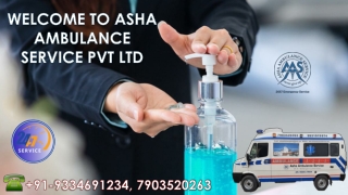 Get a better ICU certified and medically registered Air Ambulance Service |ASHA