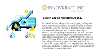 Search Engine Marketing Agency