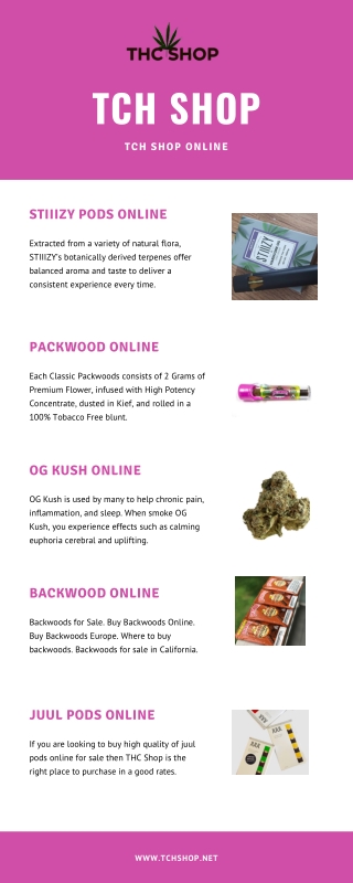 Buy Packwood Online from TCH Shop