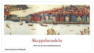 Skeppsbroadeln