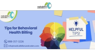 Tips for Behavioral Health Billing