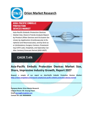 Asia-Pacific Embolic Protection Devices Market