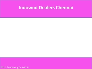 Indowud Dealers Chennai