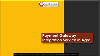 Payment Gateway Integration Service in Agra