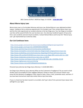 Morse Citations Page 3 of 26