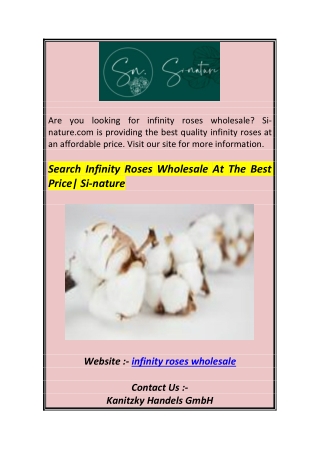 Search Infinity Roses Wholesale At The Best Price Si-nature