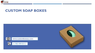 Custom soap boxes best for your soap packaging