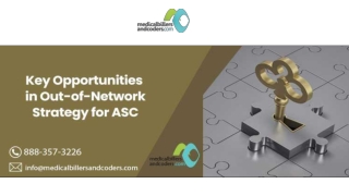 Key Opportunities in out-of-network strategy for ASC