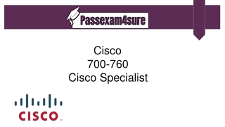 Get 700-760 Dumps PDF - 100% Brilliant Results With PassExam4Sure