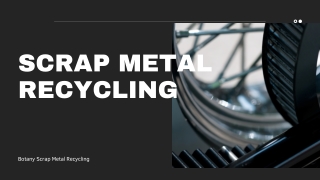 Scrap Metal Recycling