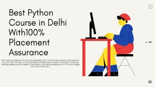 Best Python Course in Delhi With100% Placement Assurance