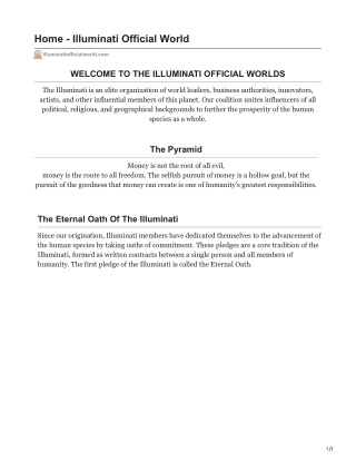 Illuminati - The Pyramid