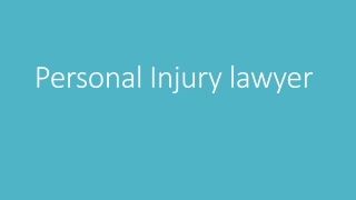 Personal Injury lawyer Elizabeth NJ