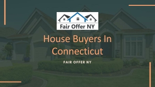 Sell My House Fast Bridgeport CT | Fair Offer NY