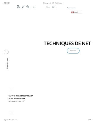 NettoyageServices de nettoyage non toxiques dans le Gr à domicile - Nettoieclean
