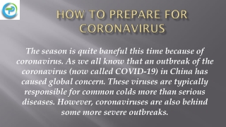 Common symptoms of coronavirus