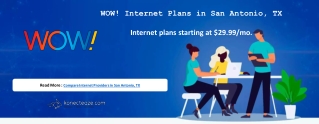 WOW Internet Plans in San Antonio, TX