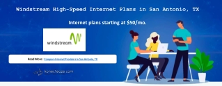 Windstream High-Speed Internet Plans in San Antonio, TX
