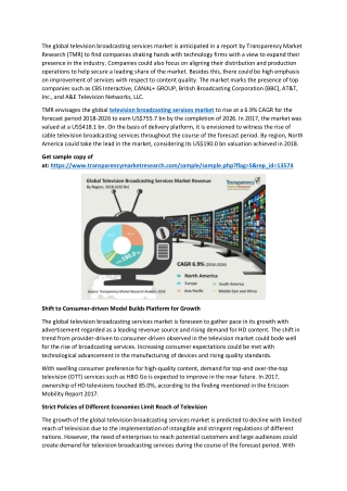 Television Broadcasting Services Market