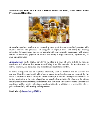 Aromatherapy - pdf