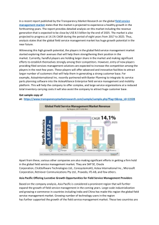 Field Service Management Market