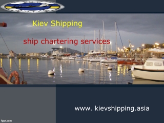 ship chartering services