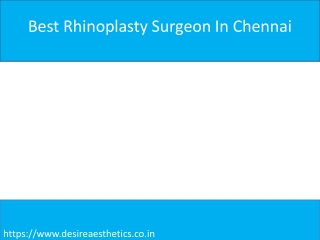Nose Surgery In Chennai