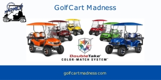 Custom Golf Carts for Sale