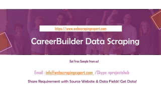 CareerBuilder Data Scraping