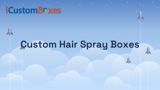 Custom Hair Spray Boxes