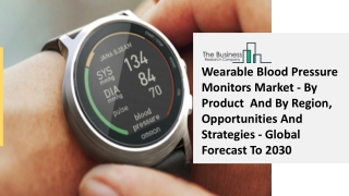 Wearable Blood Pressure Monitors Market Industry Analysis, Size, Share, Trends