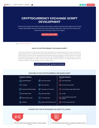 Cryptocurrency Exchange Development Company | BlockchainAppsDeveloper