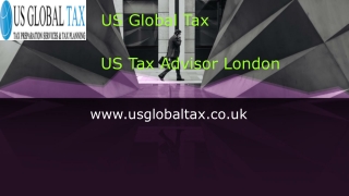 US Tax Advisor London