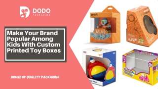 Pack Your Toy In Custom Toy Boxes | Custom Boxes!