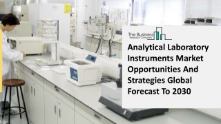 Analytical Laboratory Instruments Market 2021: Global Growth, Trends