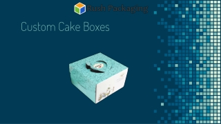 Custom Cake Boxes Wholesale