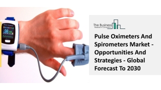 Pulse Oximeters And Spirometers Market - Opportunities And Strategies - Global Forecast To 2030