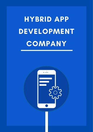 Hybrid App Development Company